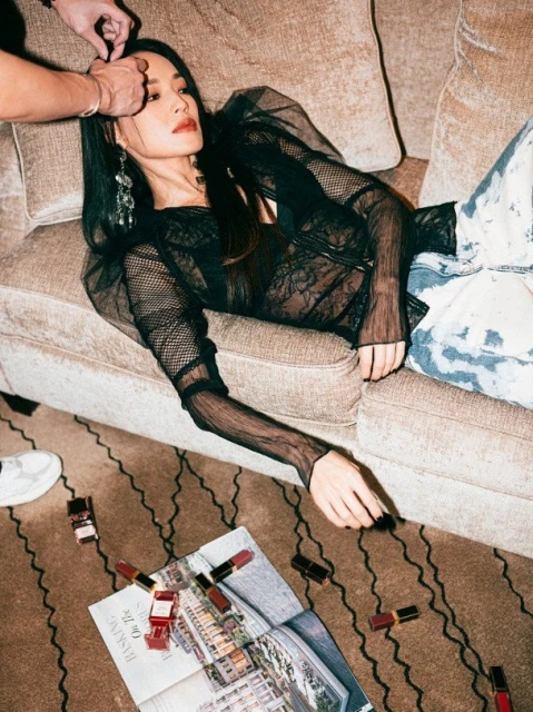 馮德倫面前做自己　舒淇「下班圖」讓網民看傻眼！