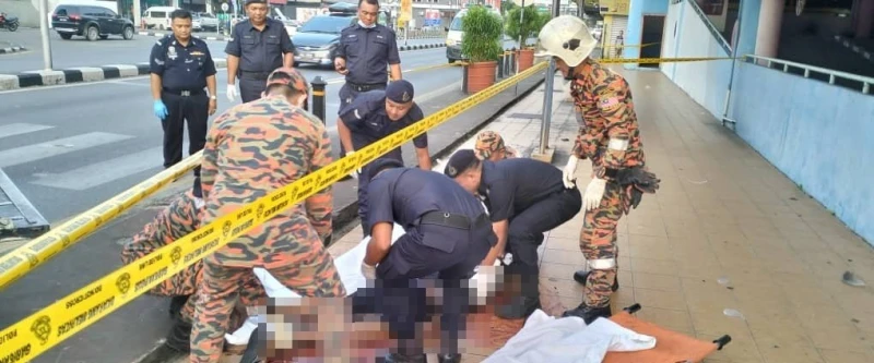 消防員衝上前沒抓到他　男子墜樓當場死亡