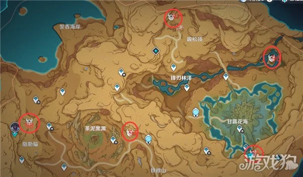 原神3.6版本新增旋曜玉帛位置分享 5個唱片點位