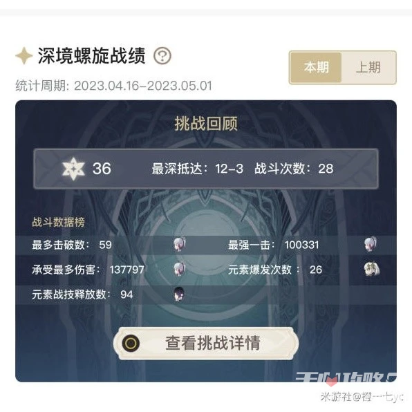 《原神》3.6版深淵分析與配隊建議
