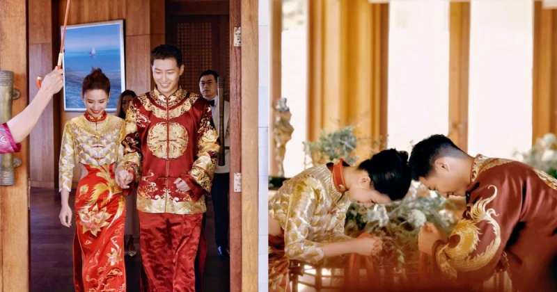 何超蓮竇驍婚照曝光　三太現身見證女兒出嫁