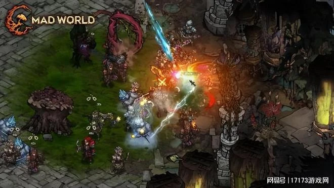 暗黑類MMO頁游天花板!《瘋狂世界》定檔4月27日公測