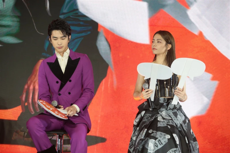 《不良執念清除師》宋芸樺曾敬驊自爆愛看鬼片　女鬼娜娜「驚」現記者會