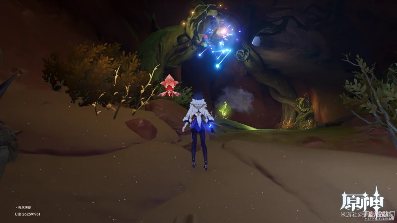 《原神》荼泥深淵上方蔓生靈心壁畫解謎攻略