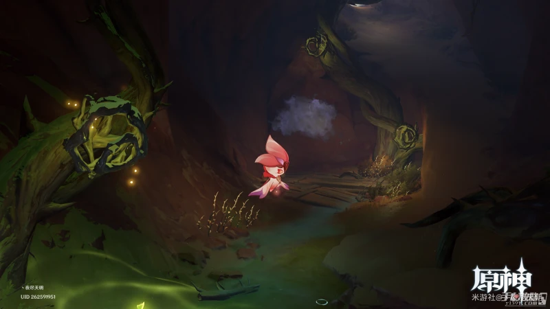 《原神》荼泥深淵上方蔓生靈心壁畫解謎攻略