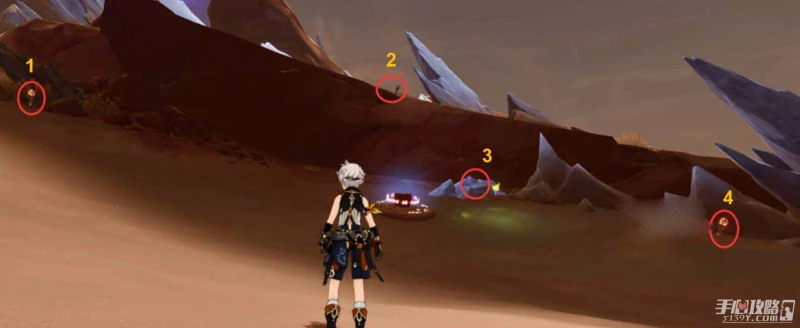 《原神》荼泥黑淵仙靈位置一覽