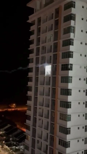 在陽台燃放鞭炮橫射出外　公寓居民上傳社媒投訴