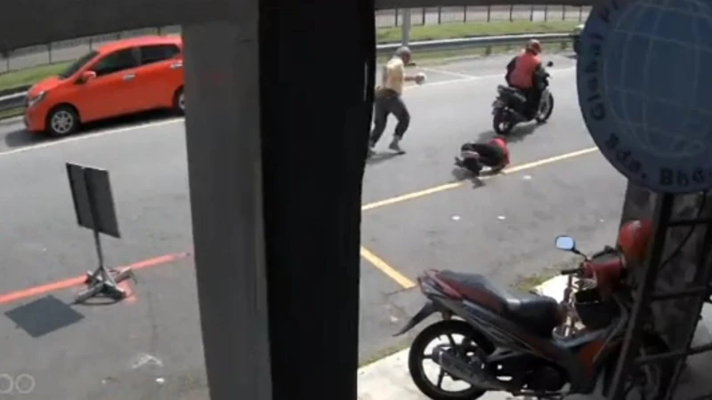 遭掠奪匪搶項鍊　獅城婦女被拽倒受傷