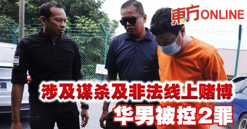 涉及謀殺及非法線上賭博　華男被控2罪