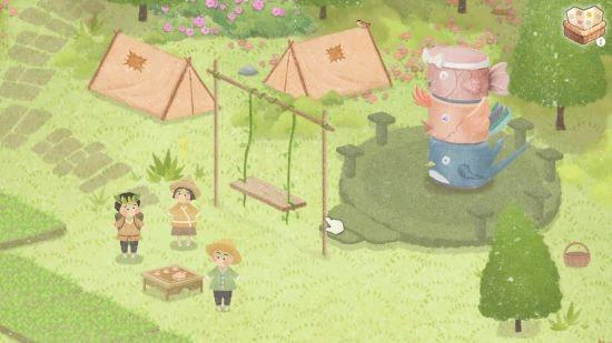 繪本風遊戲《四季之春》蒸汽平台現已上線