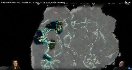 《西之絕境》炙炎海岸DLC地圖極大 約為本體三分之一