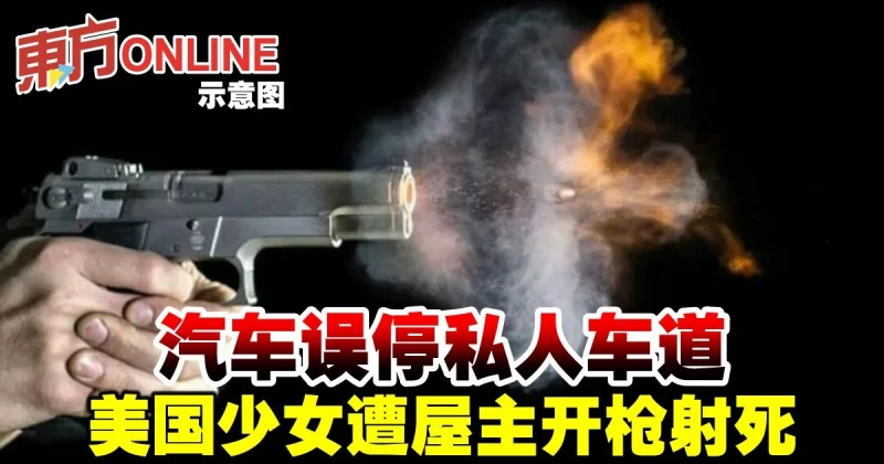 汽車誤停私人車道　美國少女遭屋主開槍射死