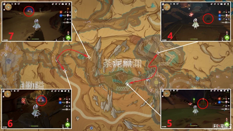 《原神》荼泥黑淵奇饋寶箱位置介紹