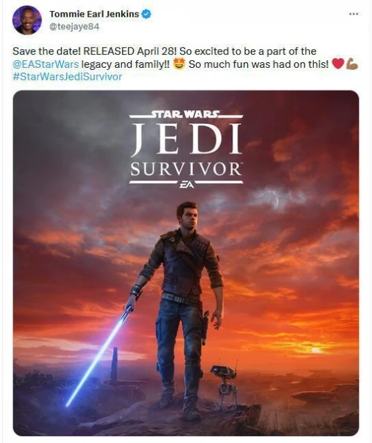 《死擱》硬漢演員參演《星戰倖存者》：榮幸參與其中