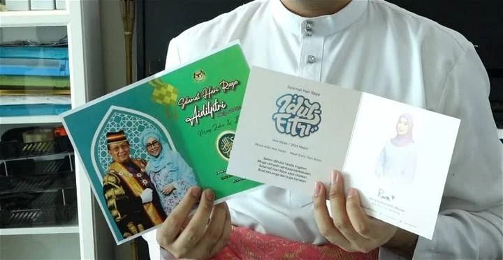 大專生6年來開齋節寄賀卡給王室　獲回函如數家珍 