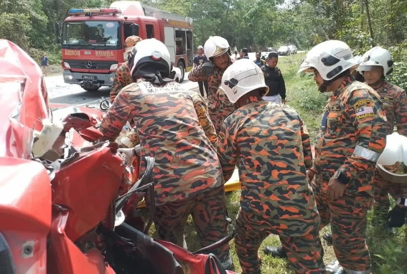 羅里撞轎車　釀一死一傷