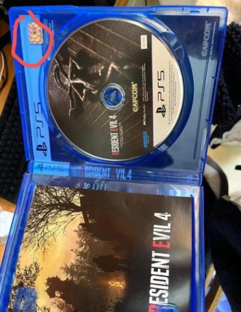《生化4》PS5盤現光榮Logo 店鋪老闆稱是光榮開發的