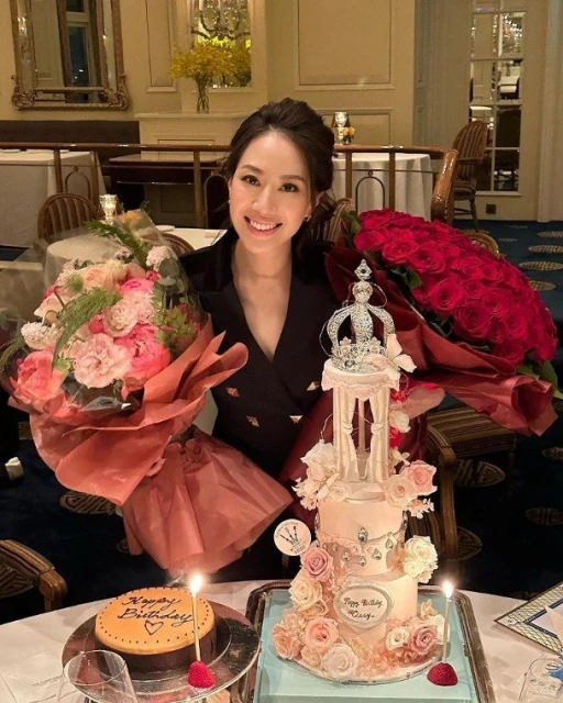 汪詩詩42歲生日　甄子丹送百枝玫瑰高調放閃