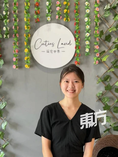 自幼愛養小動物獲父母支持追夢　18歲女生認真經營寵物咖啡館