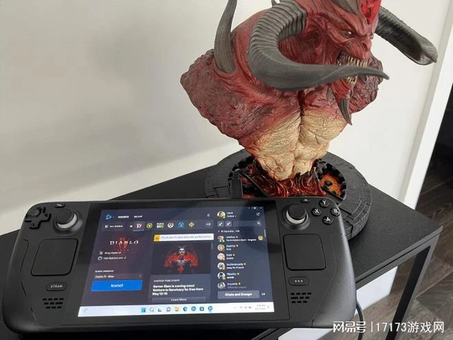 暴雪總裁曬照：我要用Win系統Steam掌機爆玩《暗黑破壞神4》