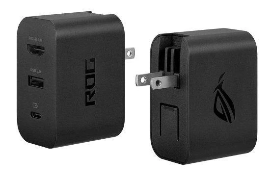 ROG掌機配件曝光：銀白色耳機 充電器可當擴展塢