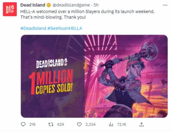 晨報|死亡島2銷量破百萬 暗黑4配置最低要求GTX660