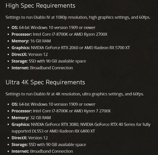 晨報|死亡島2銷量破百萬 暗黑4配置最低要求GTX660