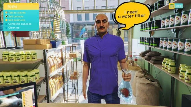 模擬經營《寵物店模擬器》Steam頁面上線