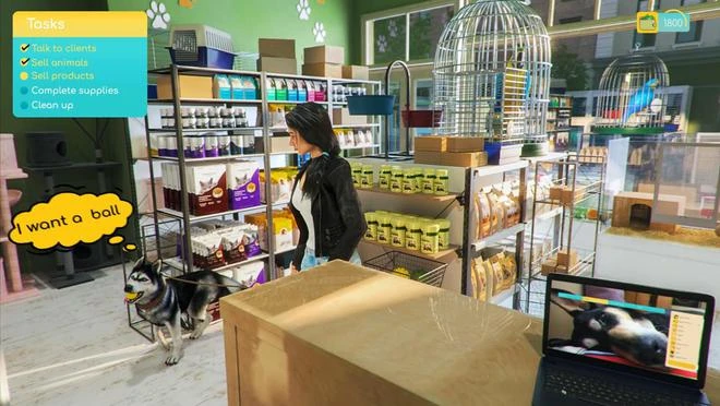 模擬經營《寵物店模擬器》Steam頁面上線