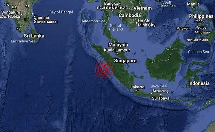 印尼蘇門答臘7.3強震大馬感受震晃　網民：吃糕點嘴裡都有震感