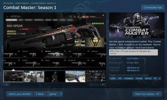 低配版《COD》免費FPS登陸Steam 現特別好評