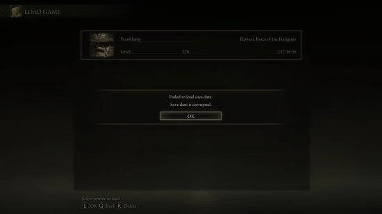 《老頭環》存檔損壞讓玩家崩潰:137小時心血沒了