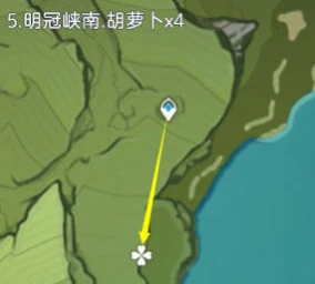 《原神》胡蘿蔔採集攻略