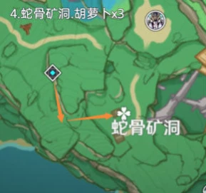 《原神》胡蘿蔔採集攻略