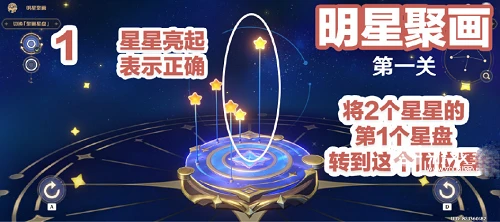 《原神》明星聚畫第一關通關攻略