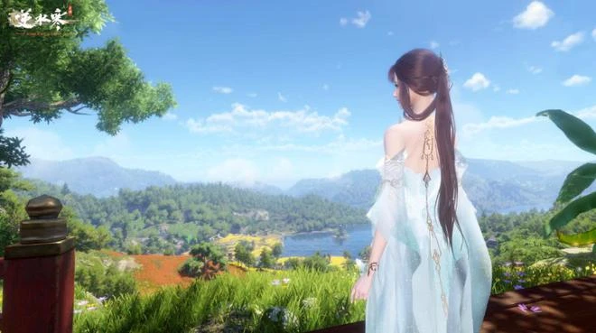 3000萬預約的逆水寒手游開啟二測,多次衝上熱搜