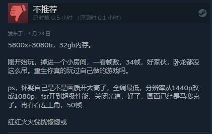 《星戰倖存者》Steam多半差評:4090都無法50幀