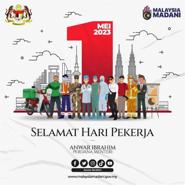 首相賀雇員勞動節快樂　緊密推動國家經濟