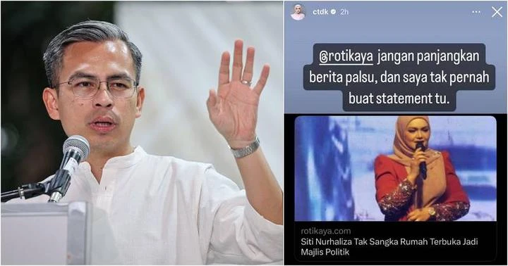 馬來天后遭冒名批評團結政府　法米：媒體必須核實網絡信息