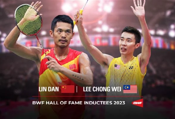 李宗偉與林丹　入選世界羽聯名人堂