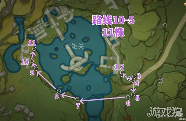 原神琉璃袋採集路線大全 236個點位分布