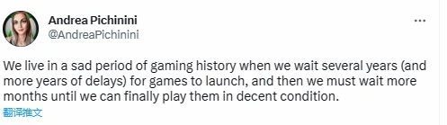 大量遊戲首發翻車 博主感嘆這是遊戲業最差的時期