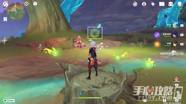 《原神》佑靈礫漠靈光游蜉位置一覽