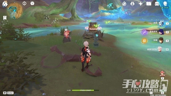 《原神》佑靈礫漠靈光游蜉位置一覽