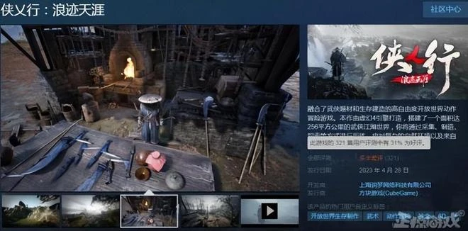 和微軟一起擺爛？國產開放世界武俠新作太敷衍，玩家：依託答辯