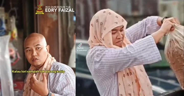 冒雨清理非法垃圾抓垃圾蟲　馬來議員說流利中文讓網民讚嘆