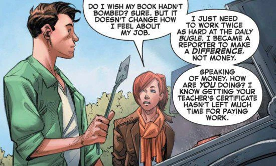 《蜘蛛俠2》前傳漫畫暗示:彼得可能會成為一名教師