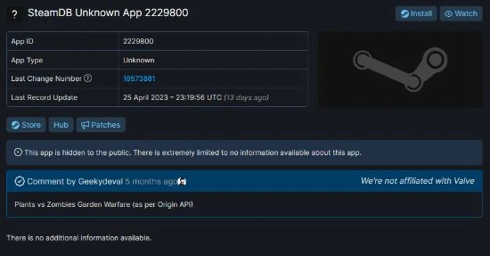 EA經典遊戲現身Steam後台:《紅警2》《花園戰爭》