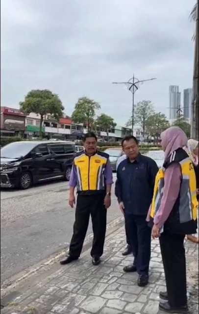 新山道路多坑洞遭詬病　工程部長視察後感同身受