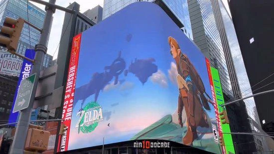 還剩2天！《王國之淚》宣發登紐約時代廣場大螢幕